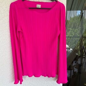 Hot Pink Long Sleeve Top A NEW DAY